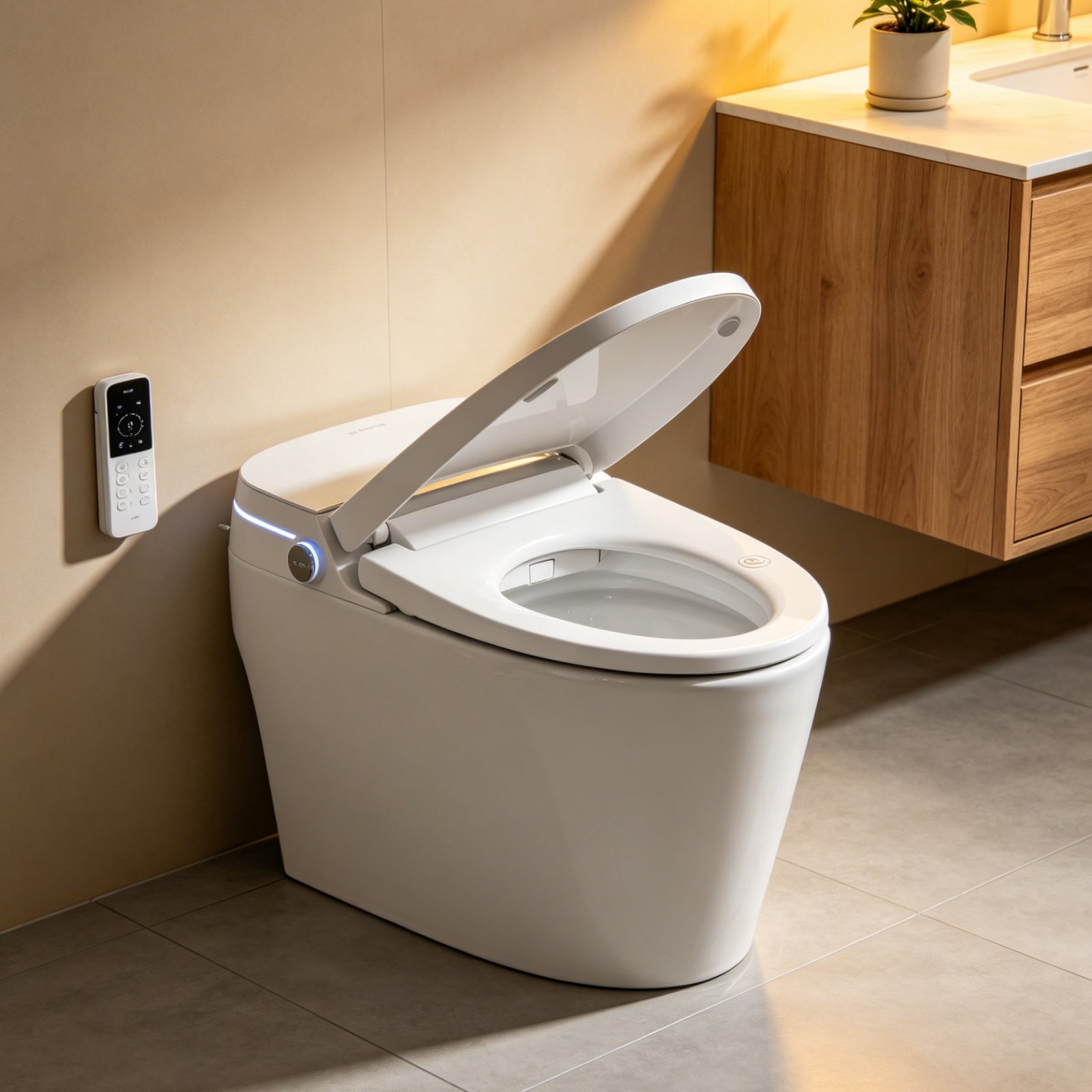 Durable commercial restroom layout optimized for high-traffic transit hubs