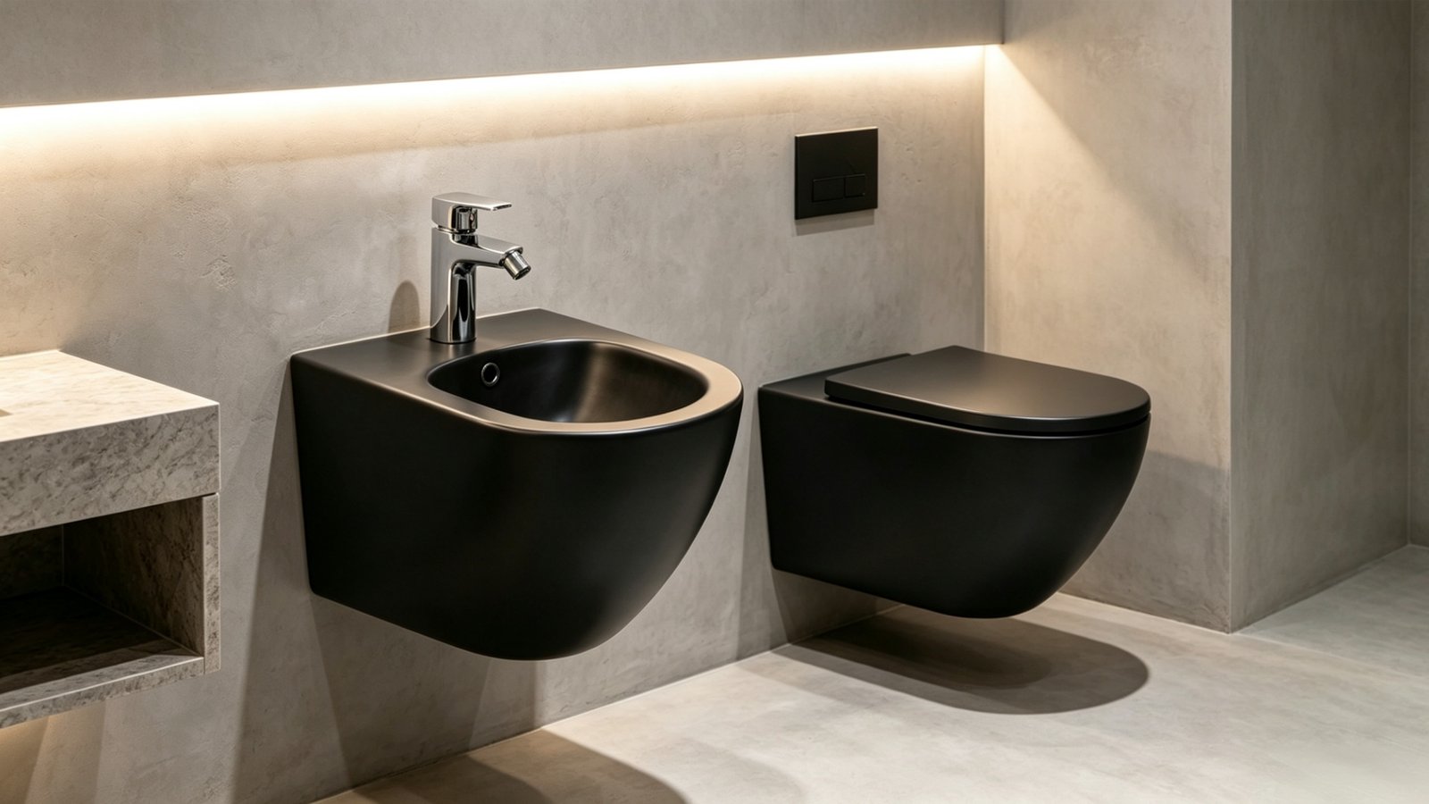 European Boutique Hotel Renovation featuring wall-hung hotel bidet solutions