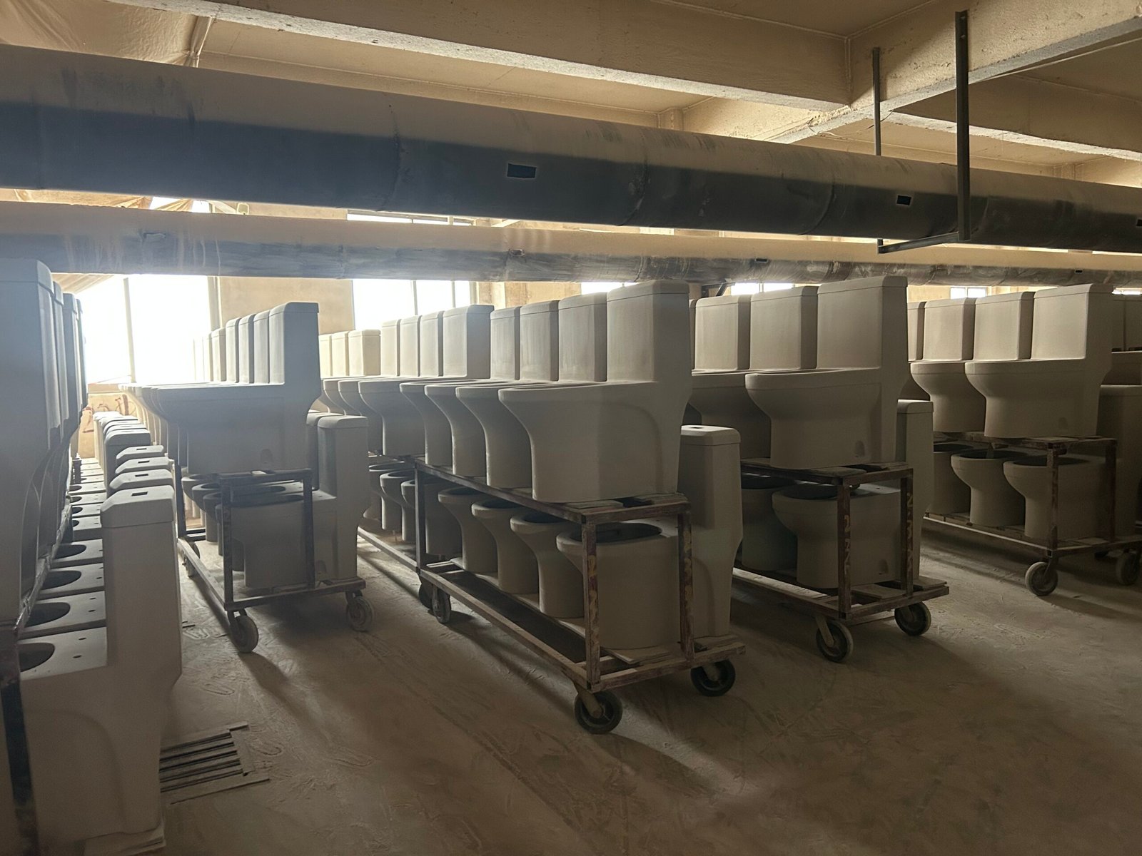 YASIQI Toilet Factory Aerial Layout and Production Infrastructure