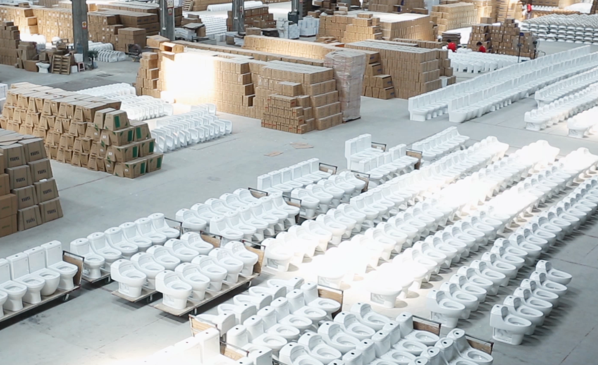 YASIQI toilet factory quality control laboratory testing and inspection facility