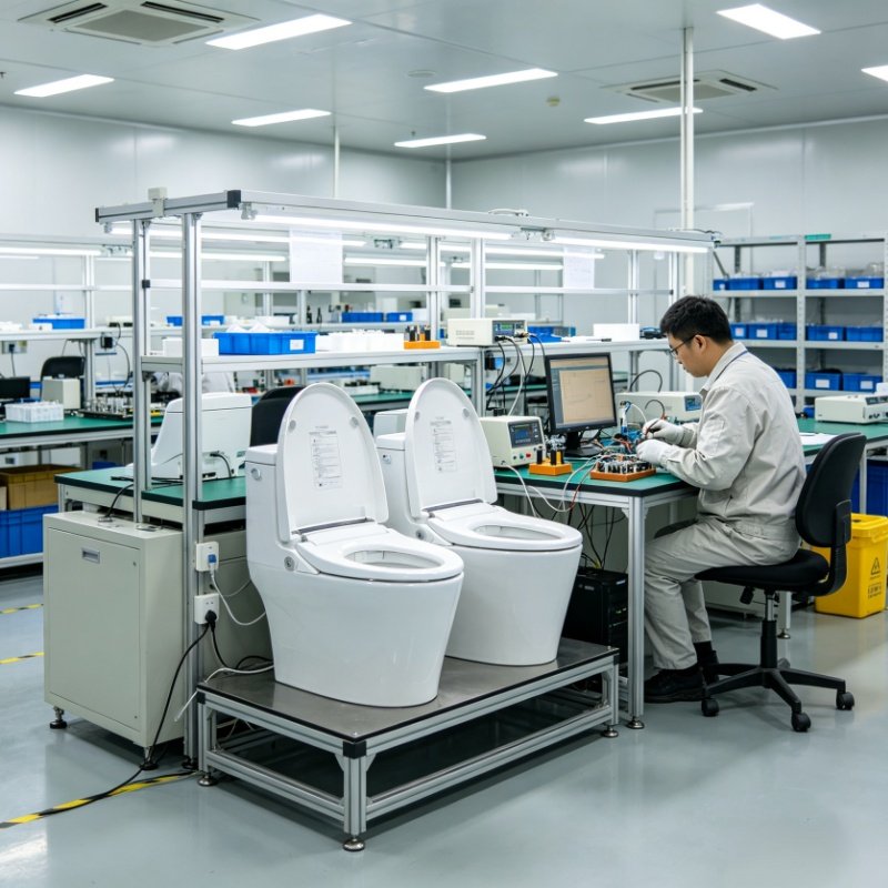 Smart Toilet Assembly and Testing Line