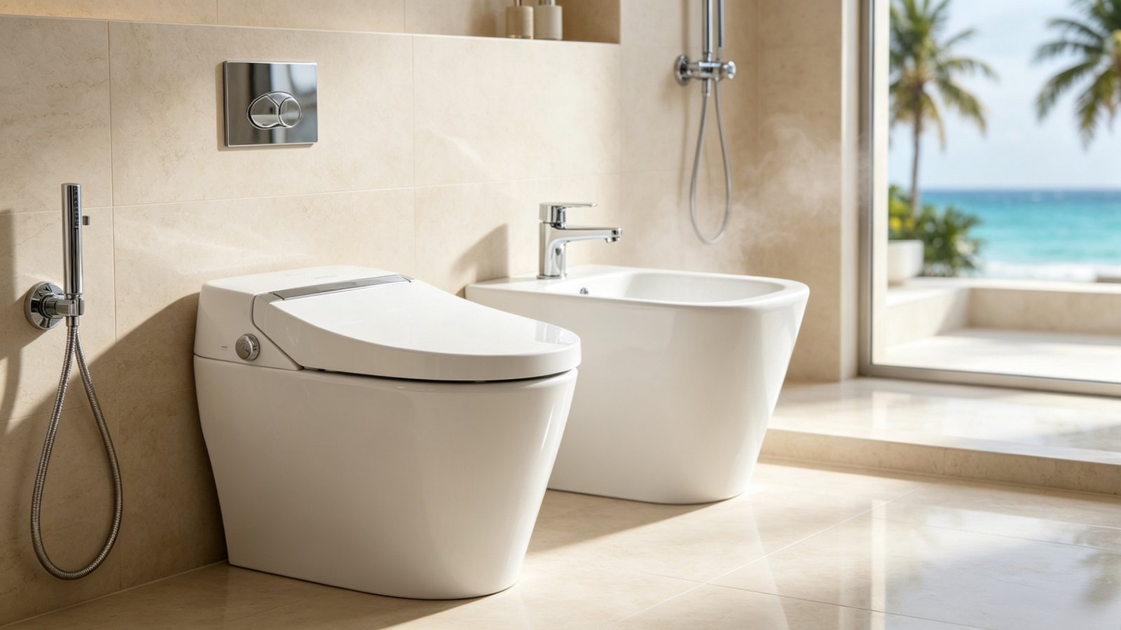 Southeast Asian Beachfront Resort Toilet Supply