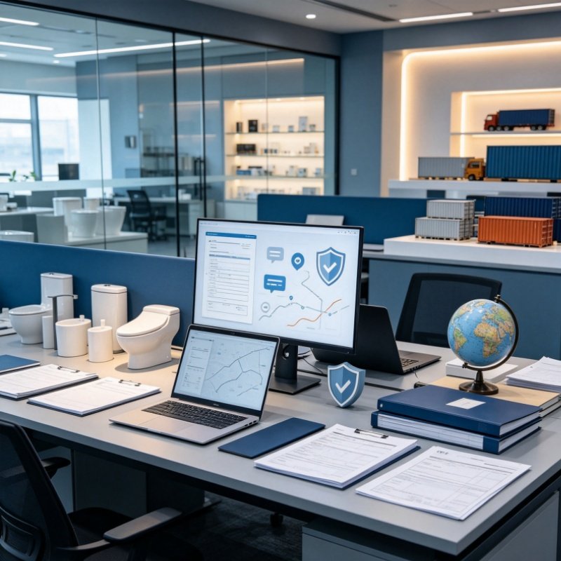 Secure data management and international trade operations at YASIQI