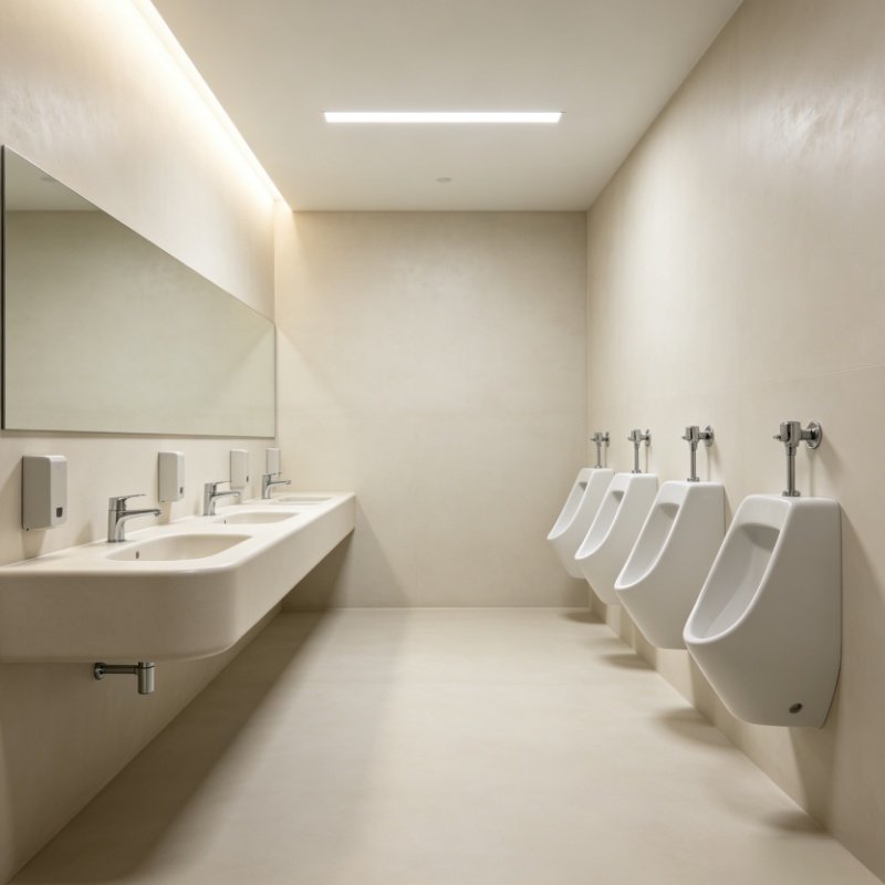 YASIQI Municipal and Outdoor Public Toilet Fixtures Blueprint