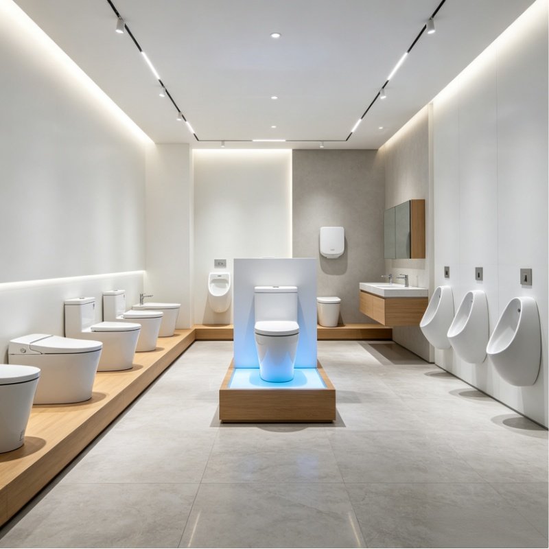 YASIQI commercial sanitary ware supplier integration for high-density multi-grade apartment bathroom solutions