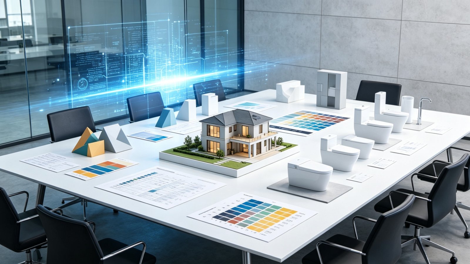 Residential project planning and engineering configuration analysis