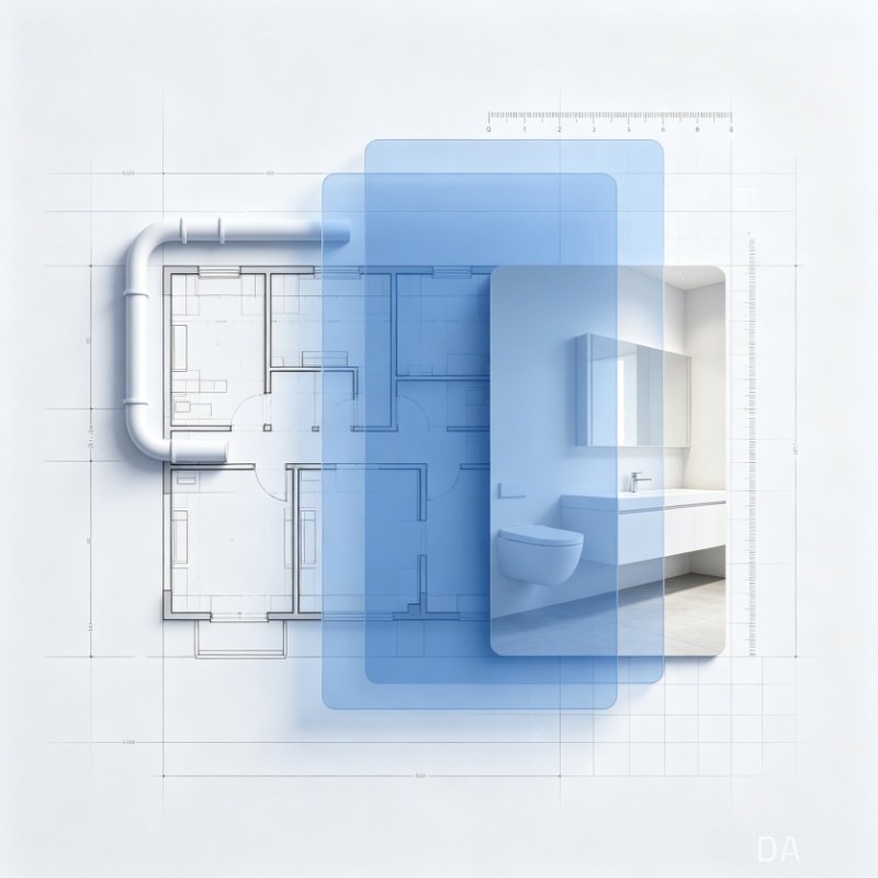 YASIQI high-efficiency toilet flushing system and hydraulic flow engineering visualization