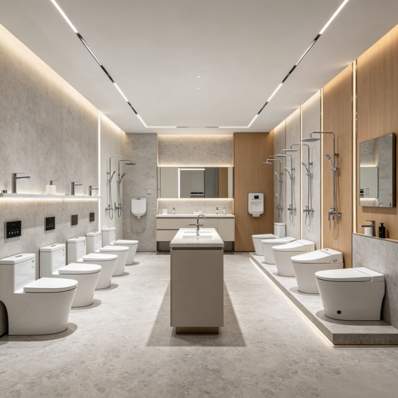 YASIQI premium bathroom ceramics quality and alignment inspection