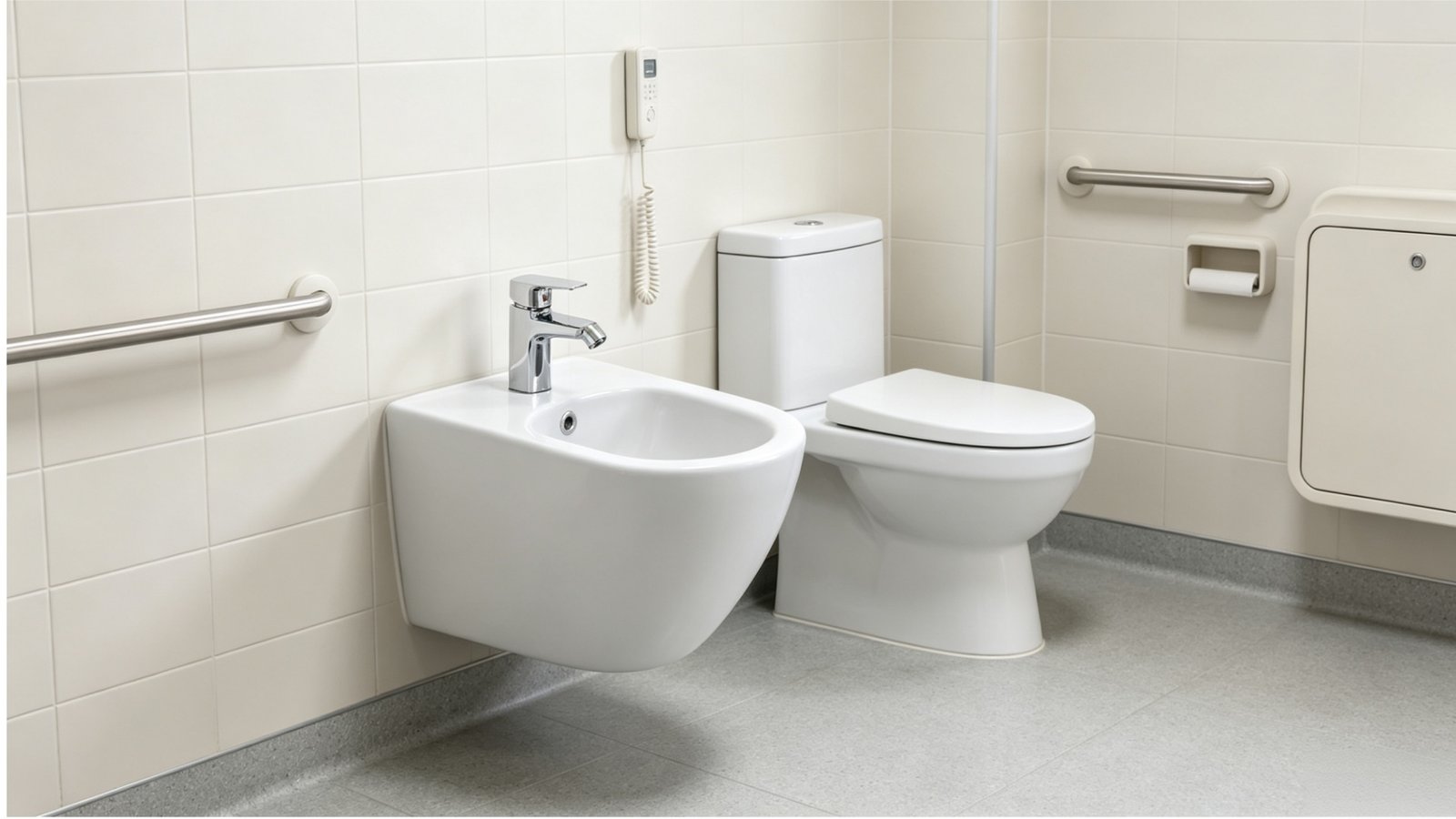 Elderly Care Facilities with specialized bidet installations