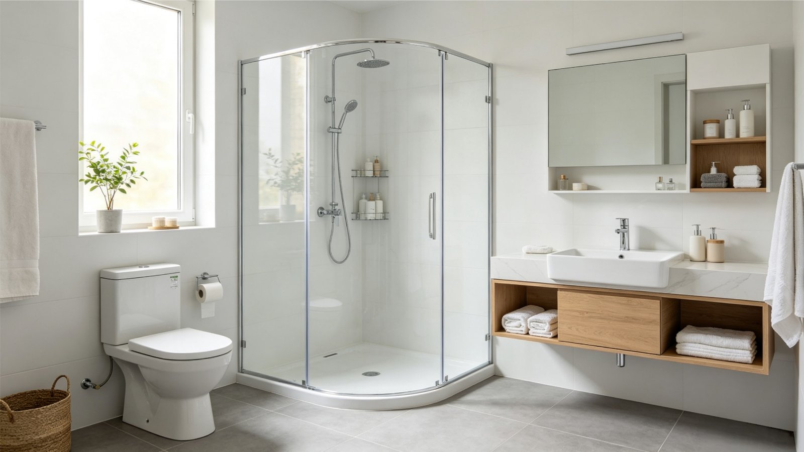Bathroom renovation plumbing and replacement work
