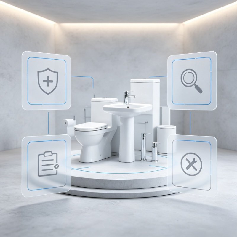 Foshan Yasiqi quality assurance and structural testing protocol for ceramic toilets