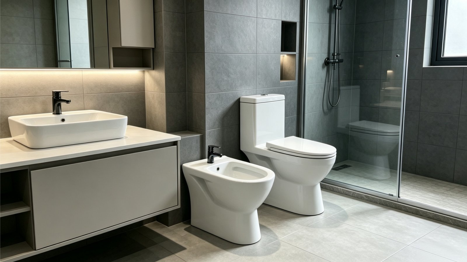 Southeast Asia Apartments implementing modern bidet project applications