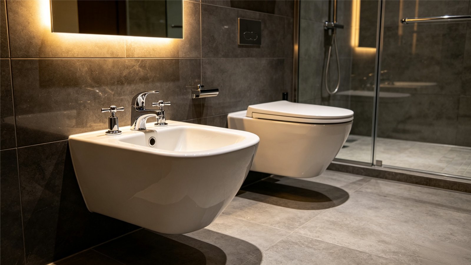 YASIQI hot and cold water-mixed bidet