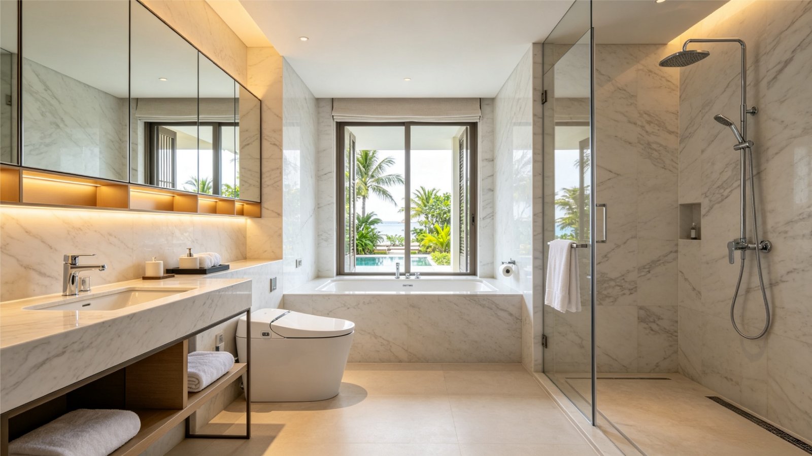 Hotel toilet case study