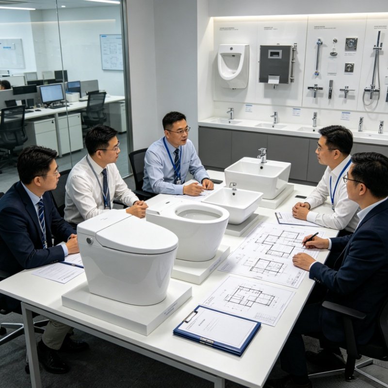 YASIQI sanitary ware technical evaluation framework and engineering specification blueprints