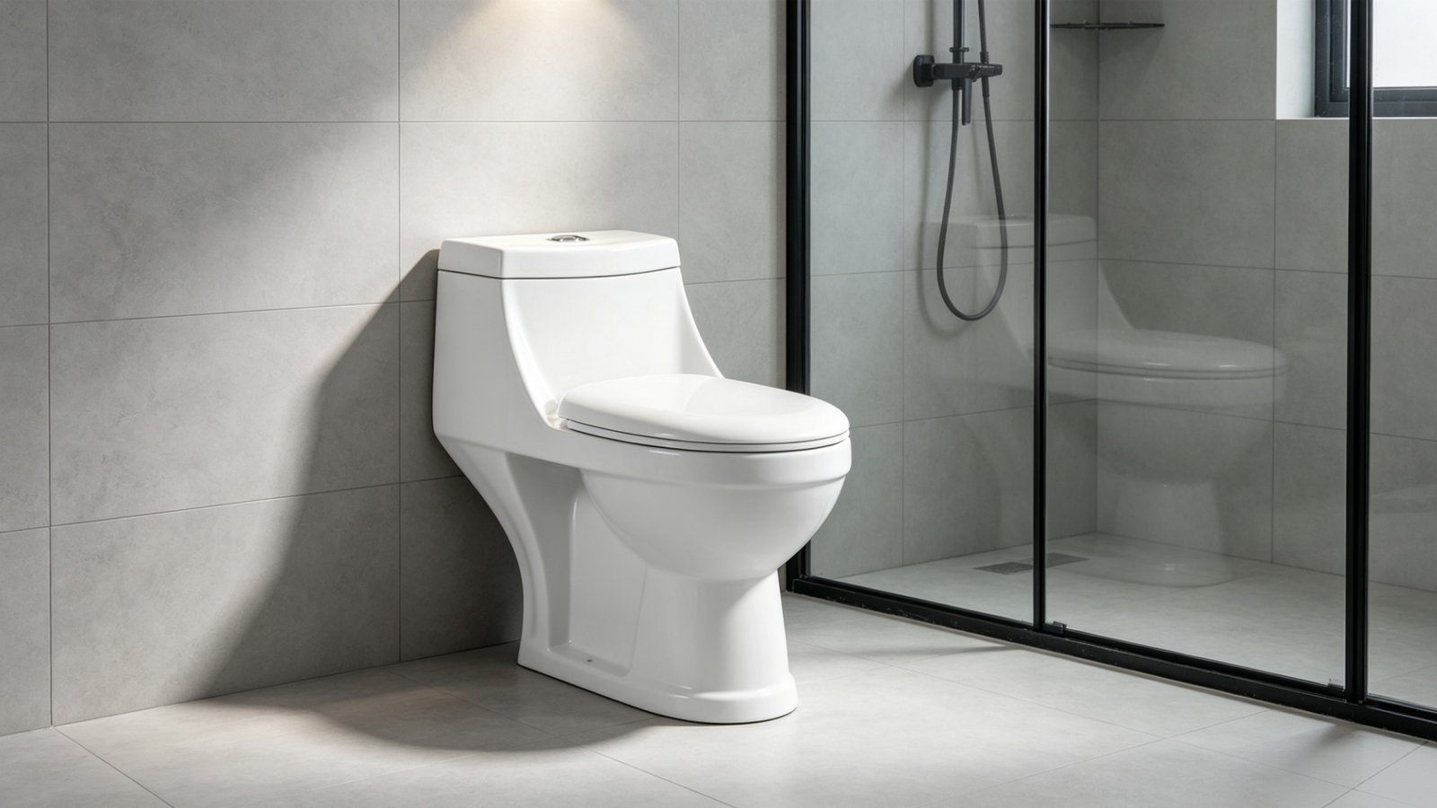 YASIQI Euro Style Seamless One Piece Toilet Series