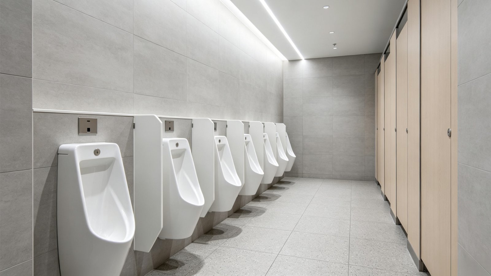 YASIQI Eco Efficiency Commercial Urinal Series