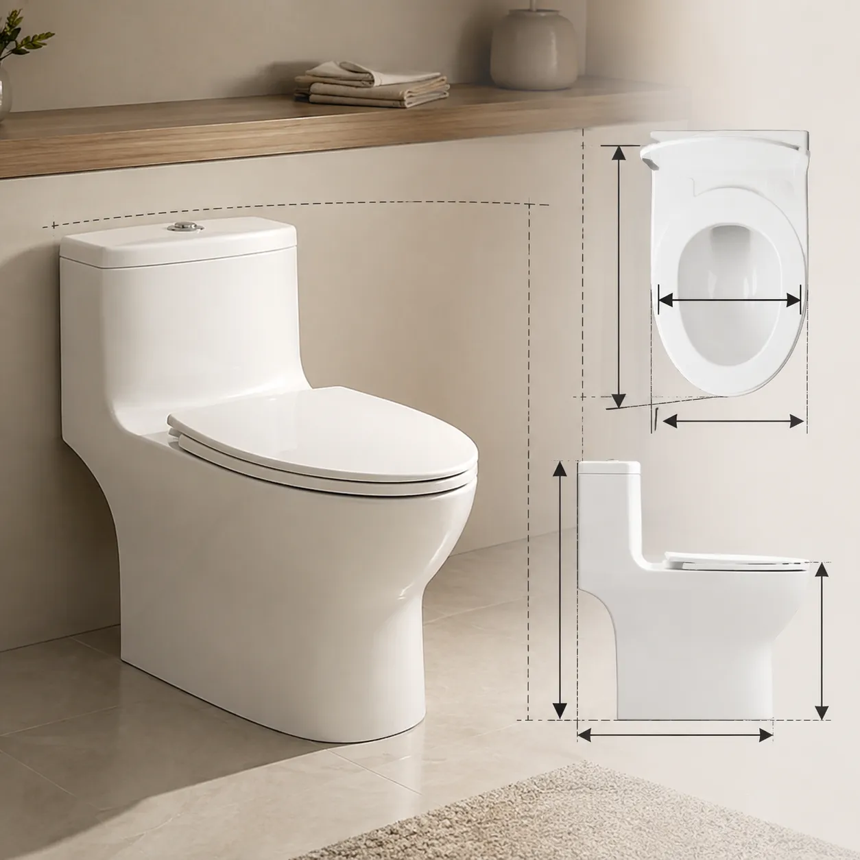 One Piece Toilet Seat Dimensions Guide for Perfect Fit