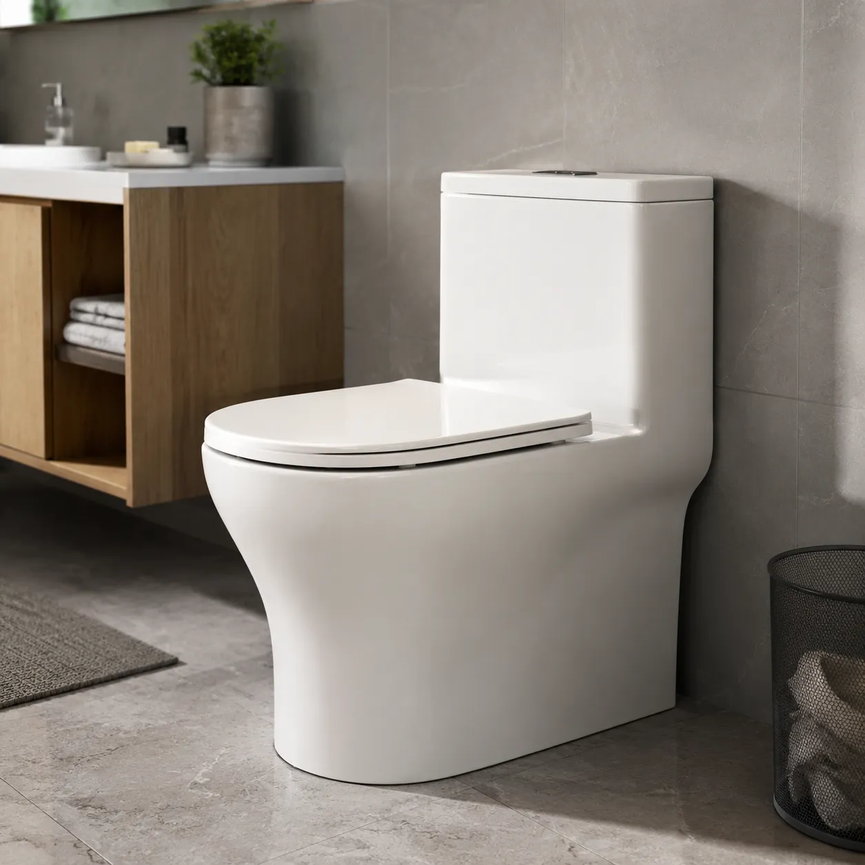 Dual Flush Comfort Height Elongated One Piece Toilet Guide