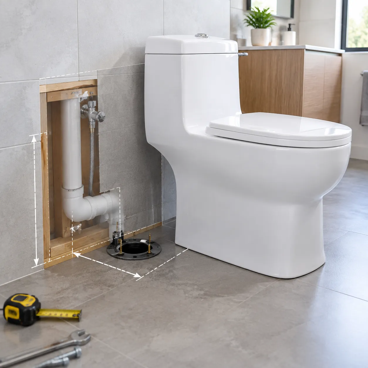 What Is Rough In for a One Piece Toilet Complete Guide