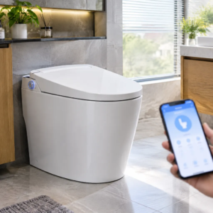 Умный унитаз с Bluetooth и расширенными функциями комфорта
